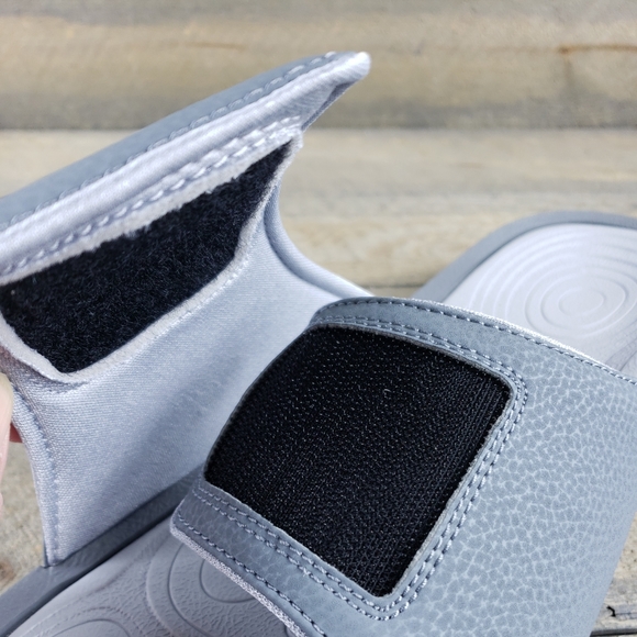 Jordan Hydro Men's Slides Sandals Cool Grey White - Picture 9 of 12